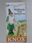 Räucherkerzen Waldhonig, 24 Stück 