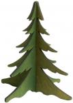 Baum, grün, 13 cm 